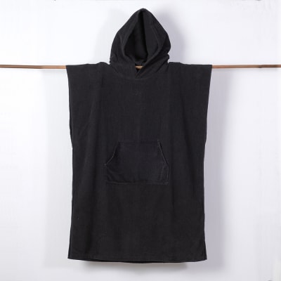 PONCHO PLAYA 70X100 NEGRO