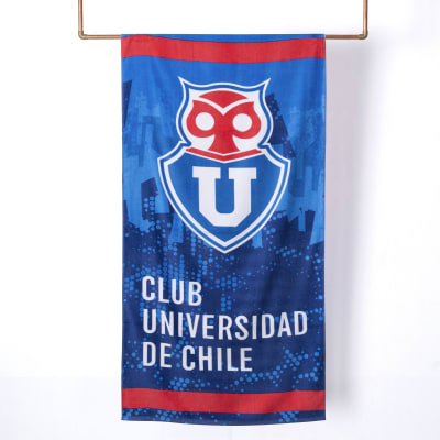 TOALLA PLAYA C/ BOLSO U DE CHILE NEW