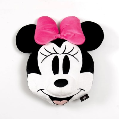 COJIN VELOUR C/ FORMA MINNIE INT
