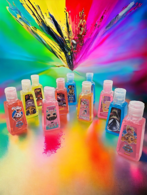 ALCOHOL GEL DISNEY/ MARVEL