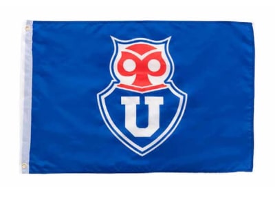 BANDERA U CHILE ESTAMPADA 80x120CM AZUL