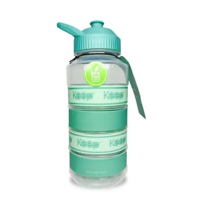 BOTELLA 1LT BIG BANDS KEEP VERDE