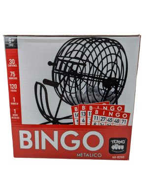 BINGO METALICO 30 CARTONES