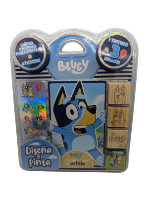 BLISTER DE SELLOS BLUEY