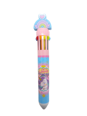 BOLIGRAFOS MULTICOLOR UNICORNIO