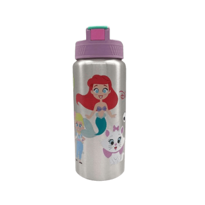 BOTELLA SWITCH METALICA DISNEY 100 AÑOS PARA NIÑA
