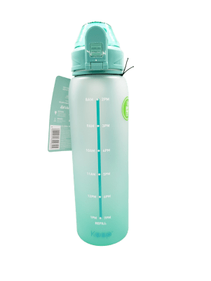 BOTELLA RUBBER 1L KEEP VERDE