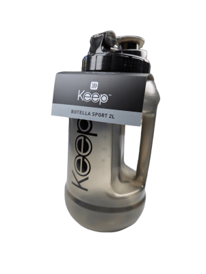 BOTELLA SPORT 2LTS KEEP NEGRA