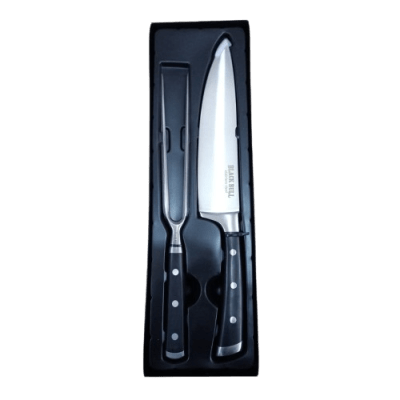 CARVING SET PLATINUM COLLECTION BLACKBULL