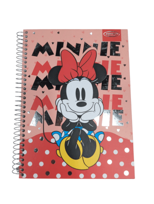 CUADERNO ESPECIAL ARTEL MINNIE MOUSE SENTADA 150 HOJAS TAMAÑO CARTA