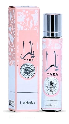 Lattafa Yara Edp 12ml Travel Spray Silk Perfume Original