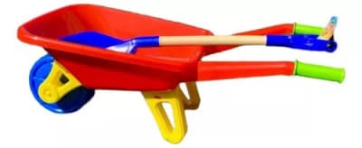 CARRETILLA PLAYERA GRANDE C/ PALA ROJA