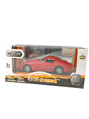 AUTO A ESCALA 1:32 FERRARI 275 GTB4 ROJO
