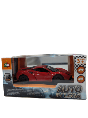 AUTO A ESCALA 1:32 FERRARI F8 BITURBO ROJO