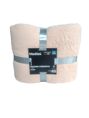 FRAZADA POLAR SHERPA MASHINI CORAL