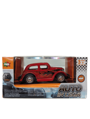 AUTO A ESCALA 1:32 HOT ROD ROJO