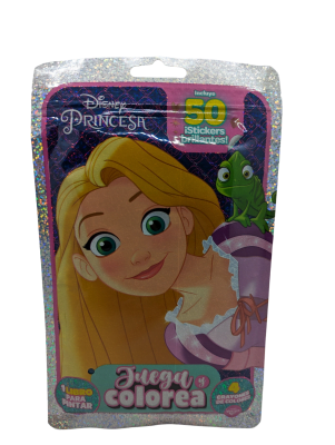 JUEGA Y COLOREA PRINCESAS