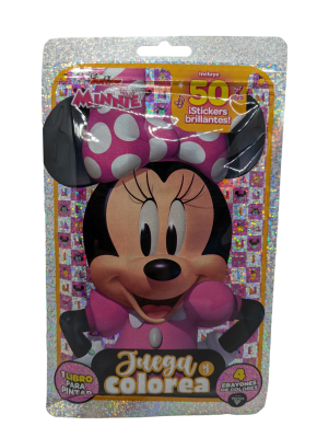 JUEGA Y COLOREA MINNIE