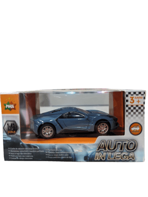 AUTO A ESCALA 1:32 LIKAN HYPERSPORT PLOMO