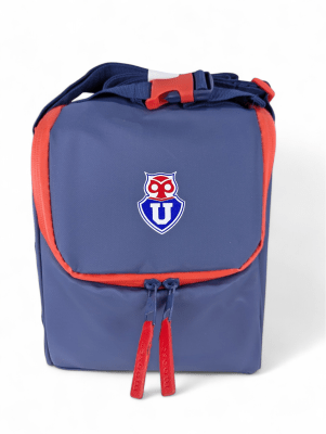 LONCHERA ESCOLAR FANATIKOS MOOSE U DE CHILE - PRÀCTICA Y FUNCIONAL CON COMPARTIMIENTO TÈRMICO