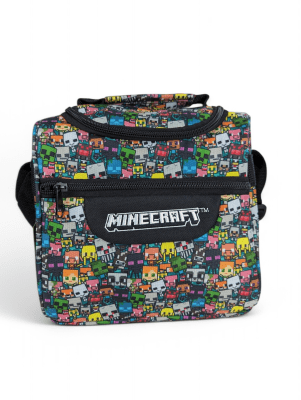 LONCHERA MINECRAFT JUVENIL: TÉRMICA, RESISTENTE, PERFECTA PARA EL COLEGIO