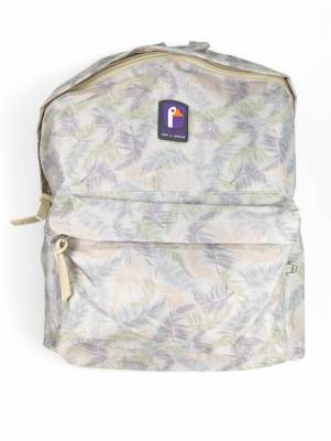 MOCHILA GOOSE MORAINE PLUMAS OCRE: COMODA RESISTENTE, 100% POLIESTER Y PORTA NOTEBOOK