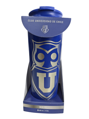 MUG METALICO 450ML ICONIC U DE CHILE