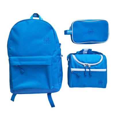 PACK ESCOLAR 3 PIEZAS FANATIKOS MOOSE U CATÒLICA - MOCHILA, LONCHERA TÈRMICA Y ESTUCHE DEPORTIVO