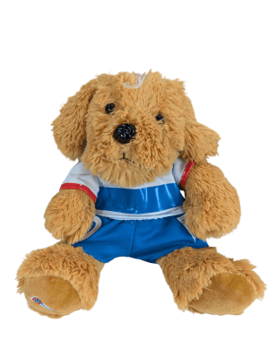 PELUCHE PERRITO UNIVERSIDAD CATÓLICA 30 CM.