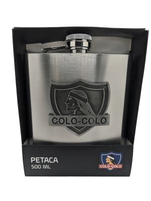 PETACA METÁLICA 450ML COLO COLO