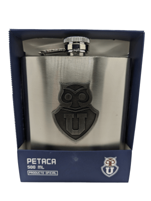PETACA METALICA 450ML U DE CHILE