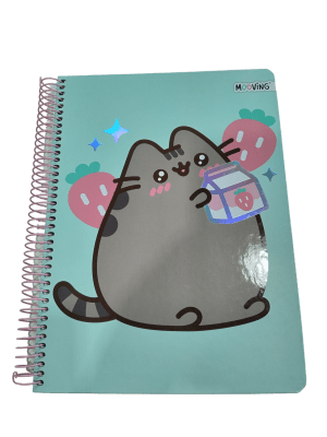 CUADERNO CARTA 3 MATERIAS PAPEL PREMIUM PUSHEEN