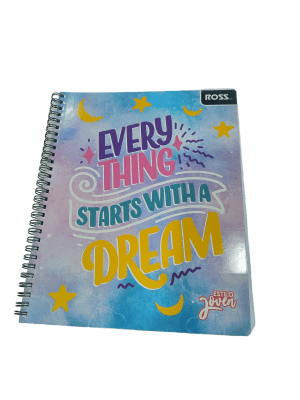 CUADERNO UNIVERSITARIO ROSS 100HJS  ESTILO JOVEN