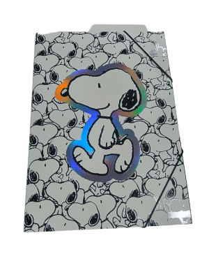 CARPETA OFICIO 3 SOLAPAS SNOOPY