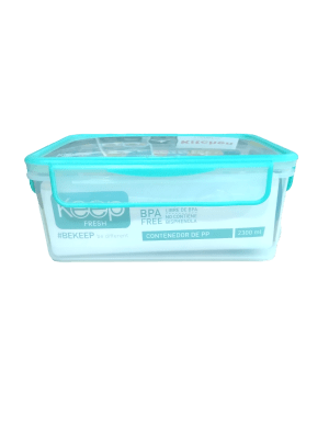HERMETICO PP RECTANGULAR KEEP 2300ML/400ML