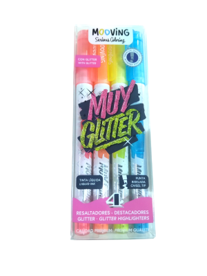 DESTACADOR TEXT MARKER ESTUCHE 4