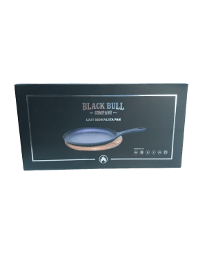 FAJITA FIERRO FUNDIDO 24CM BLACKBULL