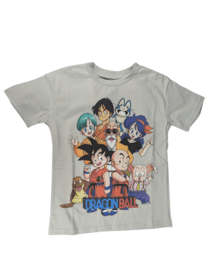 POLERA MC NIÑO PERSONAJES DRAGON BALL Z