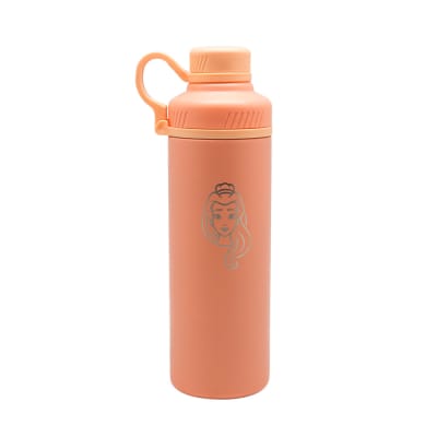SHAKER METALICO 500ML CORAL ACERO INOXIDABLE PRINCESAS
