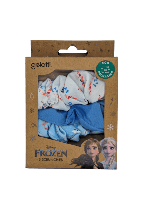 SET DE 3 SCRUNCHIES CELESTE FROZEN
