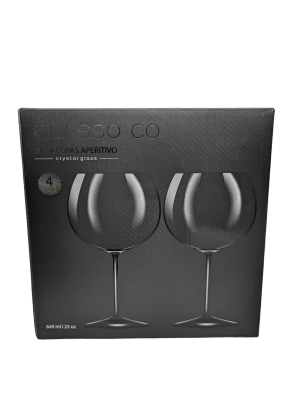 SET 4 COPAS APERITIVO GLASSO VINO