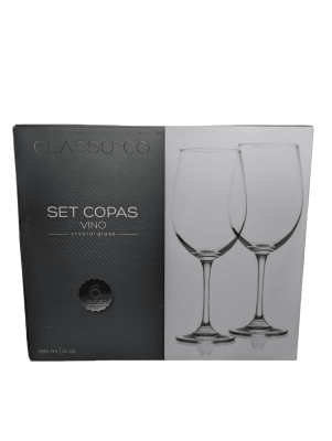 SET 6  COPAS DE VINO GLASSO