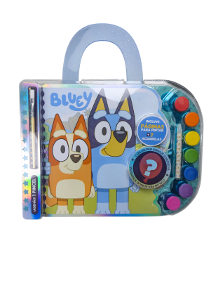 SET DE ACUARELAS BLUEY