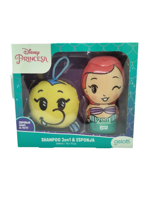 SET DE BAÑO SHAMPOO+ESPONJA ARIEL