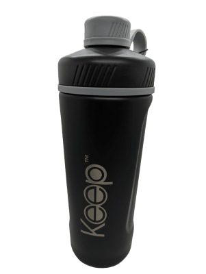 SHAKER METALICO WARMY NEGRO