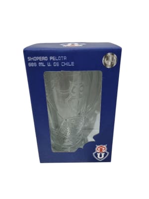 SHOPERO PELOTA 600ML U DE CHILE
