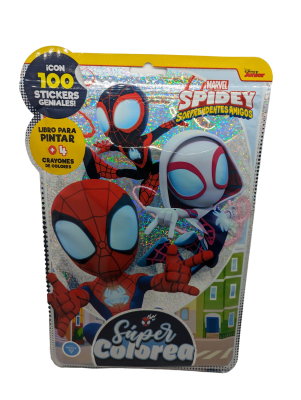 SUPER COLOREA SPIDEY & FRIENDS