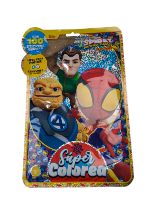 SUPER COLOREA SPIDEY SORPRENDENTES AMIGOS