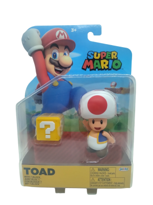SUPER MARIO 4 FIGURAS WAVE 27 (TOAD)