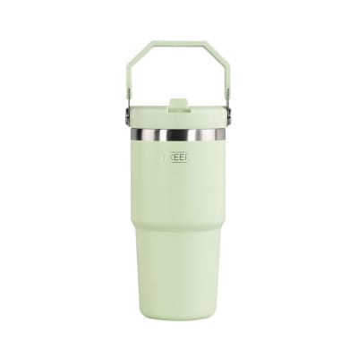 BOTELLA INSULADA C/ MANGO COLORES 590ML KEEP VERDE